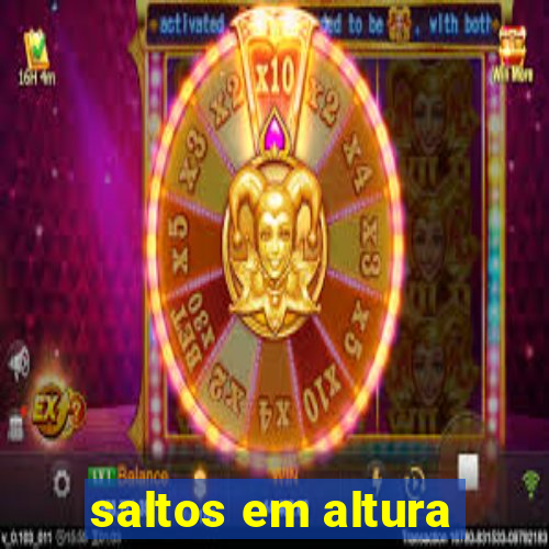 saltos em altura